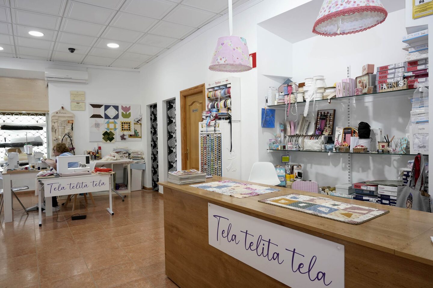 Fotogrtafias tienda de telas